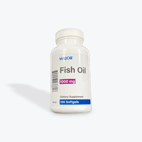 MAJOR FISH OIL 1000 MG. 100 SOFTGELS