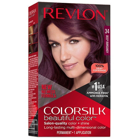 REVLON 34 DEEP BURGUNDY  AMMONIA FREE