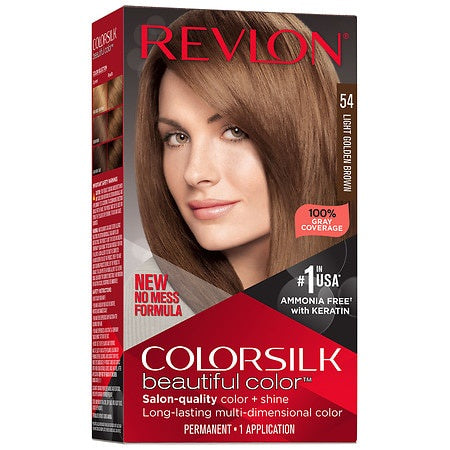 REVLON  COLORSILK 54 LIGHT GOLDEN BOWN