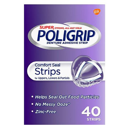 SUPER POLIGRIP CMFRT STRIPS/40