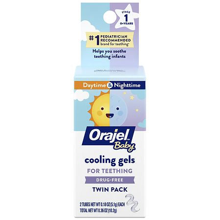 ORALGEL BABY COOLING GEL FOR THEETHING TWIN PACK