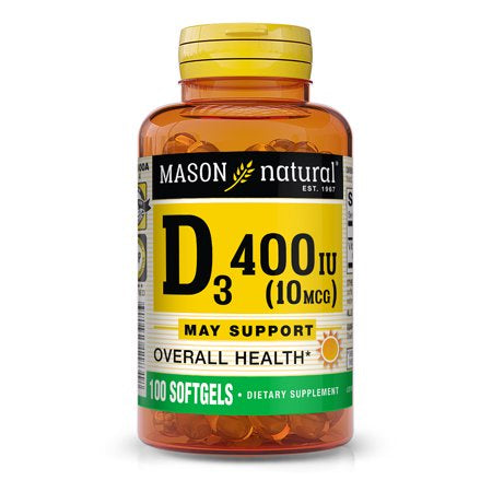 VIT D3 10 MCG ( 400 IU) 100 SOFTGELS