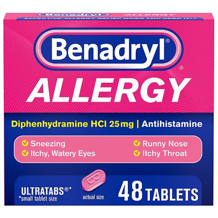 BENADRYL ALLERGY ULTRATAB 48Tab.