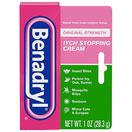 BENADRYL ORIG STRENGTH ITCH STOPPING CRE 1oz