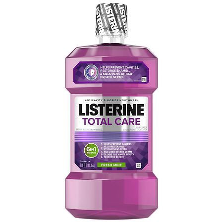 LISTERINE TOTAL CARE FRESH MINT 1 L