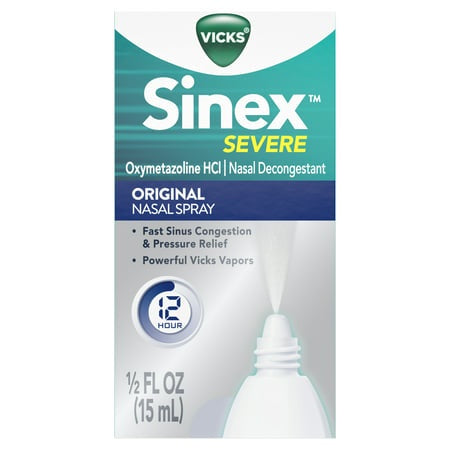 SINEX SEVER ORIGINAL NASAL SPRAY 12 HRS 0.5 OZ