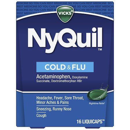 NYQUIL LIQUICAPS 16 CT