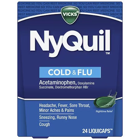 NYQUIL 24 LIQUID CAPS