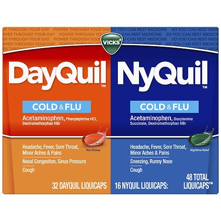 NYQUIL DAYQUIL C F LIQCP