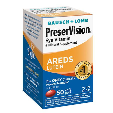 PRESERVISION AREDS LUTEIN 50 SOFTGELS