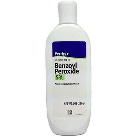 Benzoyl Peroxide 5 % Acne Wash 8oz