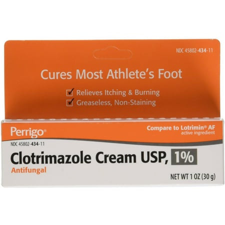 Clotrimazole 1% Antifungal Cream, 1 Oz - Perrigo