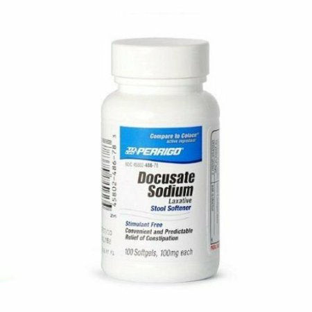 PERRIGO DOCUSATE SODIUM 100 MG 100 CT