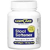 GERI CARE STOOL SOFTENER 100 SOFTGELS