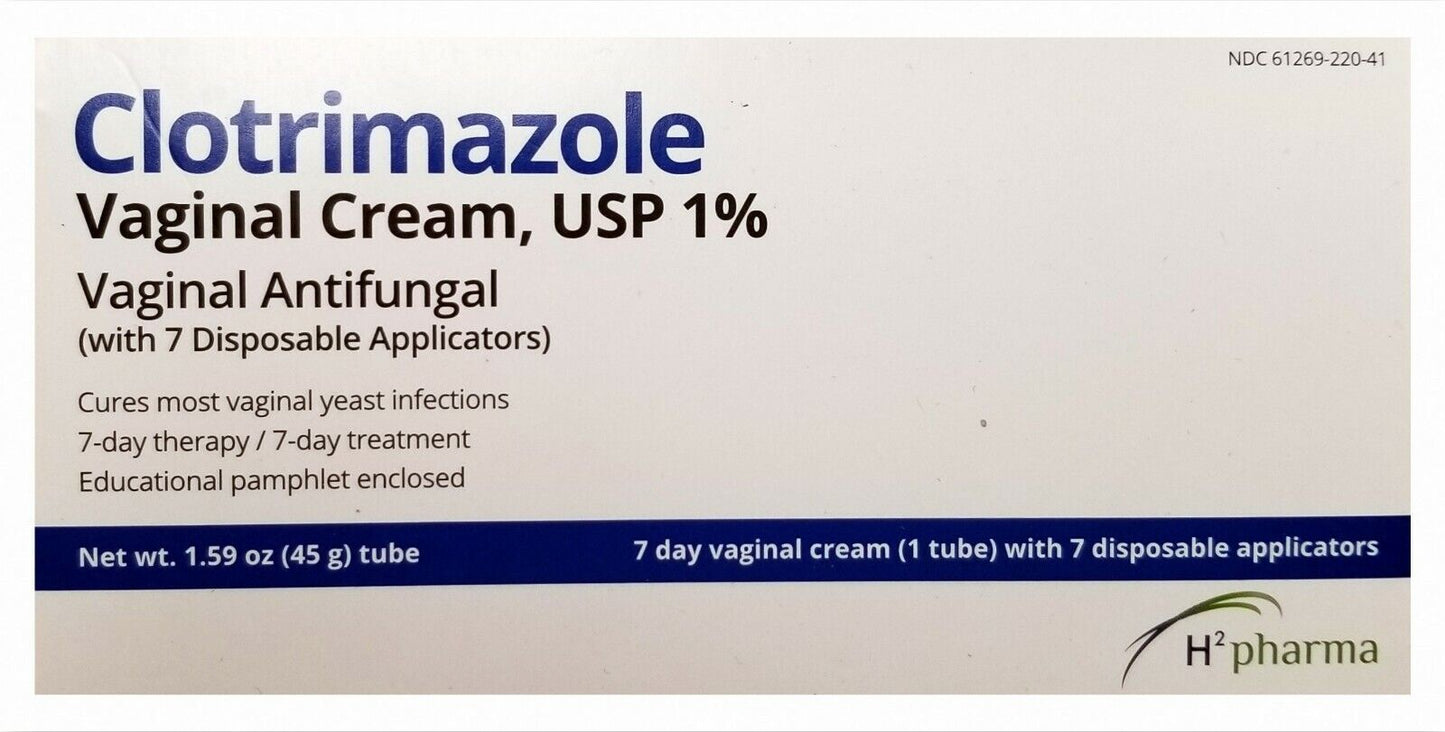 Clotrimazole Vaginal Cream 1 %