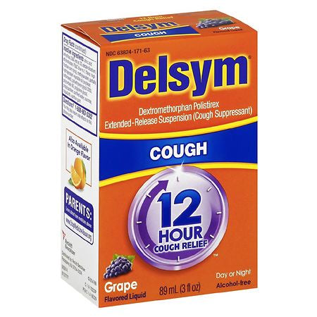 DELSYM COUGH 12 HOUR RELIEF GRAPE 3 OZ