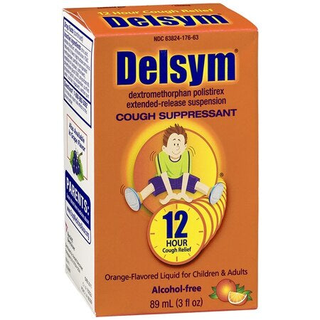 DELSYM COUGH ORANGE 3 OZ