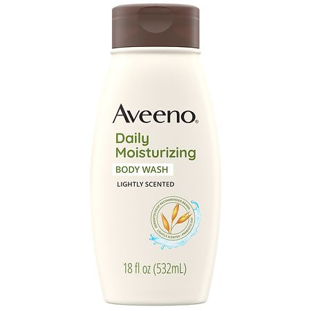 AVEENO DAILY MOISTURIZER BODY WASH  18 OZ