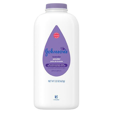 JOHNSON'S LAVENDER POWDER 22 OZ