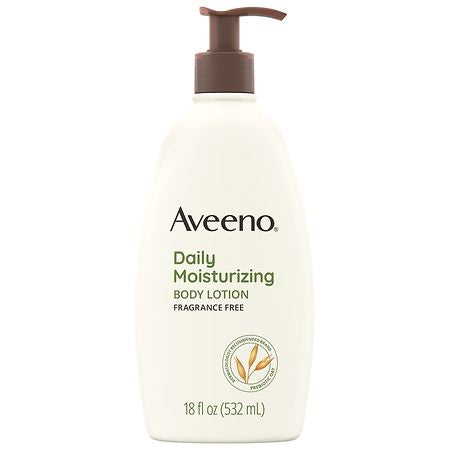 AVEENO DAILY MOISTURIZING LOTION FRAGANCE FREE 18 OZ