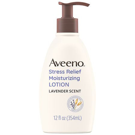 AVEENO STRESS REL MOIST LOTION  W OAT-LAV-CHA-YLA 12 OZ