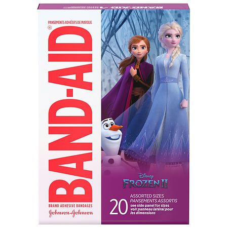 BAND AID ASST DISNEY FROZ 20BANDAGES