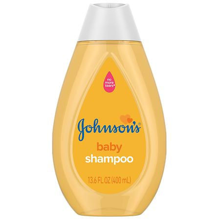 Johnson's Baby Shampoo, Tear-Free with Gentle Formula, 13.6 fl. oz