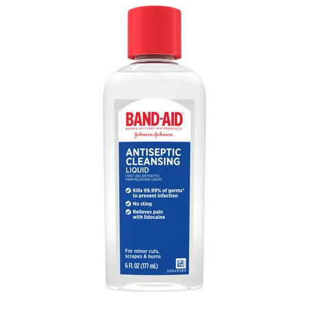 BAND-AID ANTISEPTIC LIQ. 6OZ