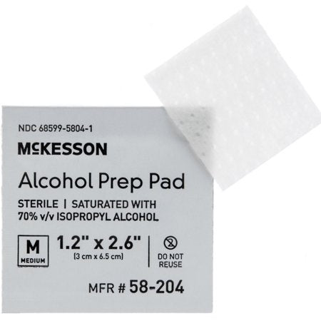 ALCOHOL PREP PADS 200ct