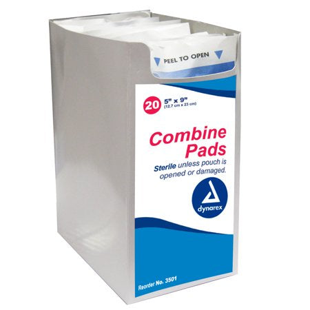 COMBINE PAD 1 CT 5" X 9"