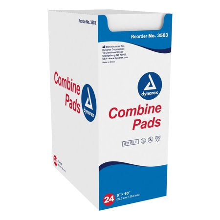 COMBINE PADS 24 - 8X10 PADS - BOX - DYNAREX