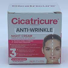 CICATRICURE ANTI-WRINKLE NIGHT CREAM 1.7OZ #600148