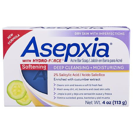 Asepxia Moisturizing Cleansing Bar Soap 4 oz