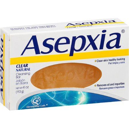 ASEPXIA SOAP clear natural - 4 oz