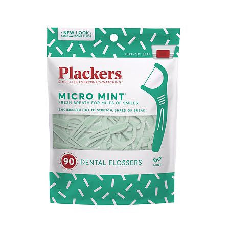 PLACKERS MINT DENTAL FLOS