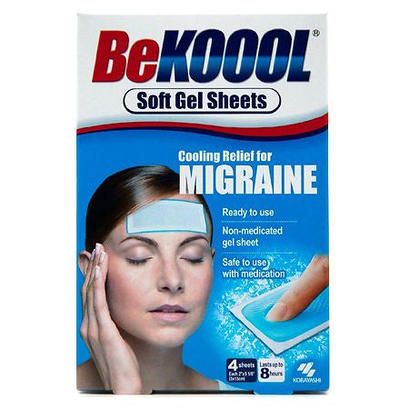 Be Kool Migraine Soft Gel 4 Sheets