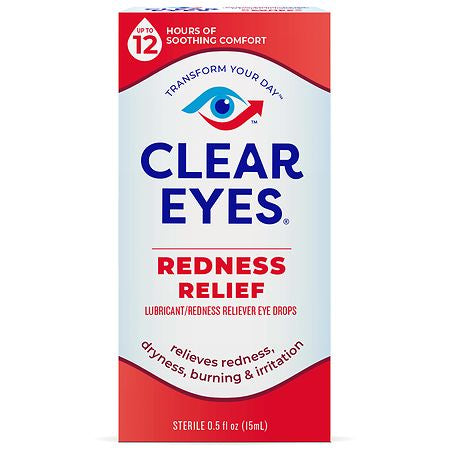 CLEAR EYES DROPS REDNESS  RELIEF 0.5 oz