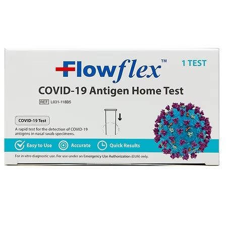 FLOWFLEX COVID-19 ANTIGEN HOME TEST 1TEST