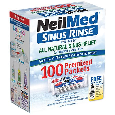 SINUS RINSE PACKETS 100 CT - NEILMED