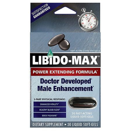 LIBIDO-MAX LIQUID SOFTGEL 30 CT