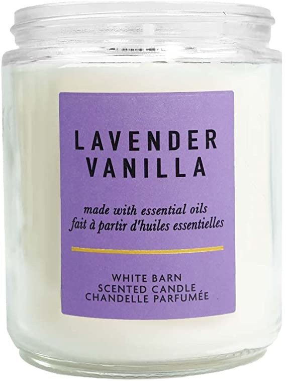 White Swan Lavender Vanilla Candle