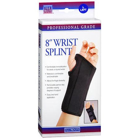 F-L-A PRO-LITE 8" WRIST SPLINT LEFT HAND L