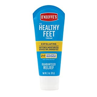 O'KEEFFE'S FOR HEALTHY FEET CREAM EXFOLIATING 2 IN 1  3 OZ