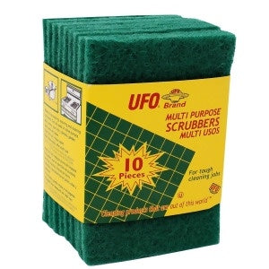 UFO BRAND MULTI PURPOSE  SCRUBBER 10 CT