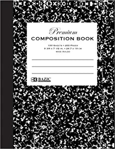 Check Plus Composition Notebook 100sheet