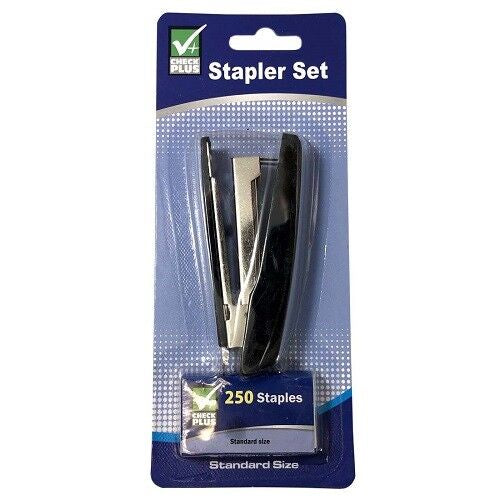 CHECK PLUS STAPLER SET & 250 STAPLES