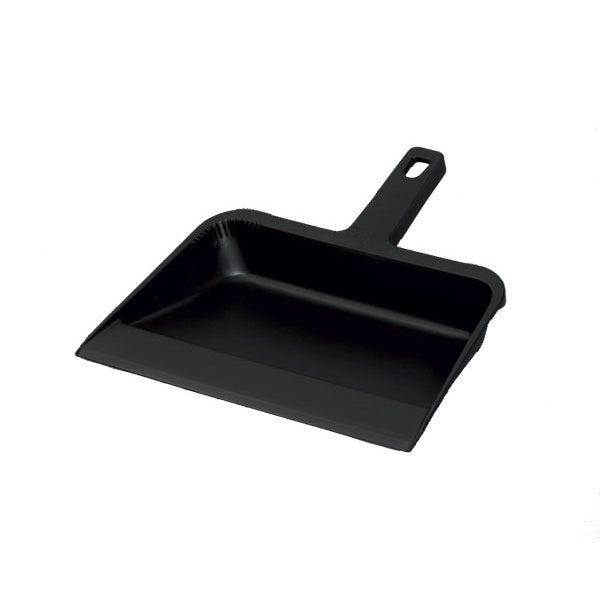 PRIDE DUSTPAN W./BRUSH 2 PC BLACK