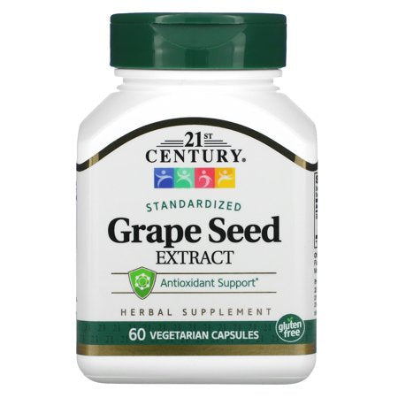 21 CENTURY GRAPE SEED EXTRACT CAPSULES  60CT