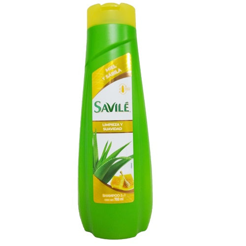 SAVILE SHAMPOO 2 IN  1 MIEL  AND SABILA  700ML