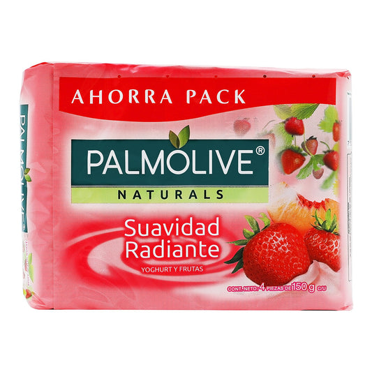 JABON PAMOLIVE YOGURTH/FRUIT 150GR 4pk